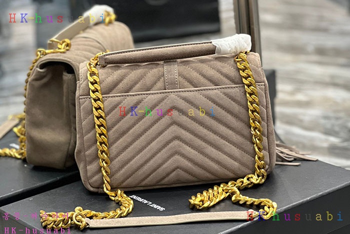 ★미러급★입생로랑 YSL 스웨이드 체인 컬리지 5317050-2