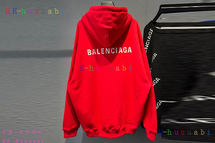 NEW 발렌시아가 후드티 신상 B 95280220