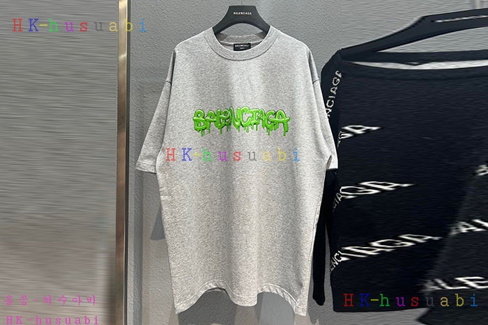 NEW 발렌시아가 반팔티 신상 B 95280275