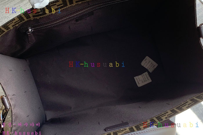 ★미러급★펜디 FF 자카드 패브릭 쇼퍼백 7VA390