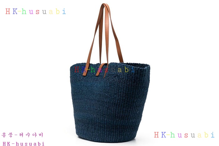 ★미러급★입생로랑 라피아 가죽 PANIER 바스켓 686600