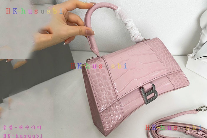 ★미러급★발렌시아가 아워글래스 스몰 핸드백 5935461-4