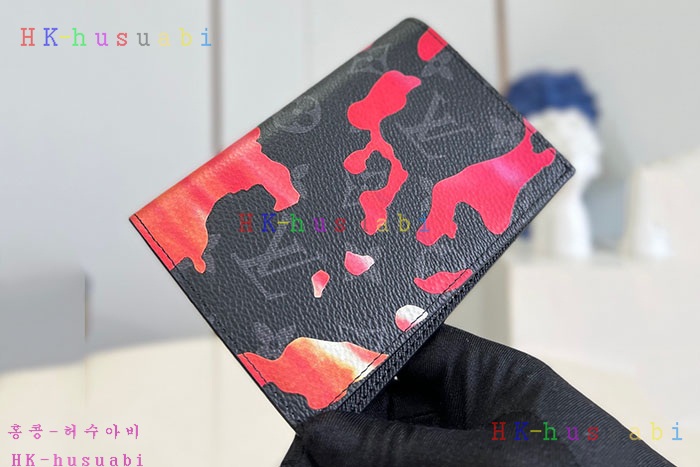 ★미러급★루이비통 카모 그라데이션 여권지갑 M62089-2