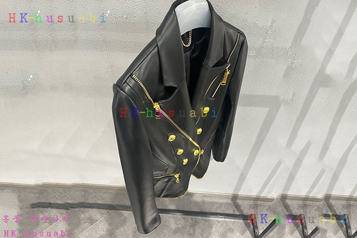 NEW 발망 가죽자켓 신상 BM 857220