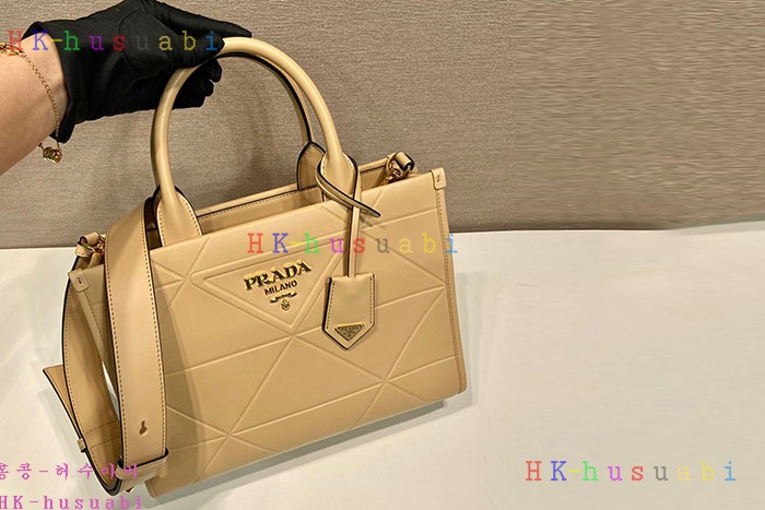 ★미러급★프라다 탑스티치 토트백 1BA379