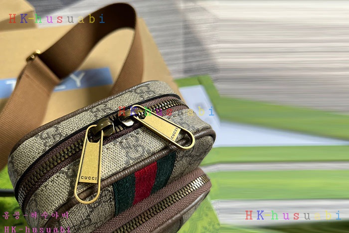 ★미러급★구찌 오피디아 로고 프린트 벨트 백 752565