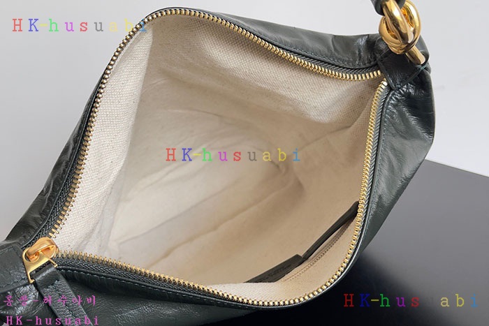 ★미러급★보테가베네타 미디엄 호보 놋 숄더백 730965-3