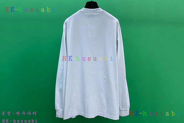 NEW 발렌시아가 긴팔티 신상 B 6829015