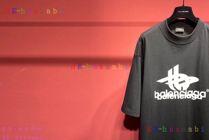 NEW 발렌시아가 반팔티 신상 B 6829027