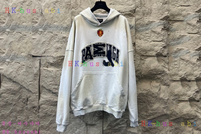 NEW 발렌시아가 후드티 신상 B 6829029