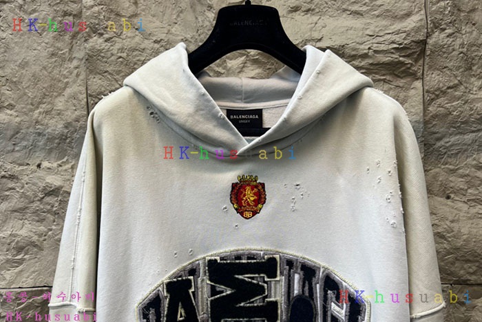 NEW 발렌시아가 후드티 신상 B 6829029