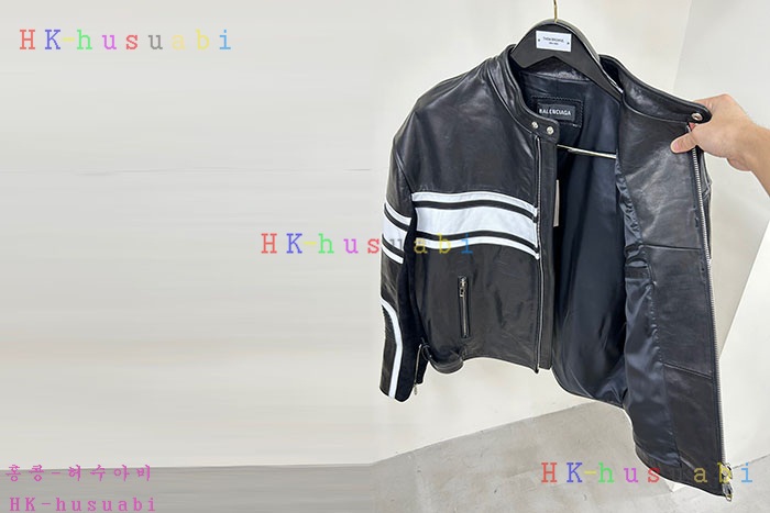 NEW 발렌시아가 리얼가죽 자켓 신상 B 689909