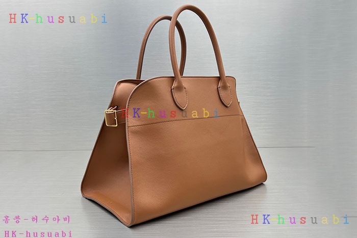 ★미러급★더로우 소프트 마고 15 백 가죽 백 W1255L72CUSHG