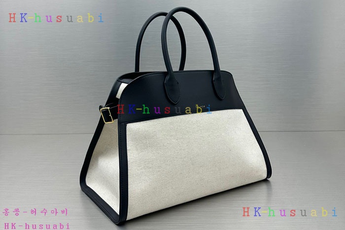 ★미러급★더로우 소프트 마고 15 백 in 캔버스 레더 W1255W251L52BLBLS