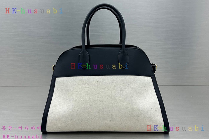 ★미러급★더로우 소프트 마고 15 백 in 캔버스 레더 W1255W251L52BLBLS