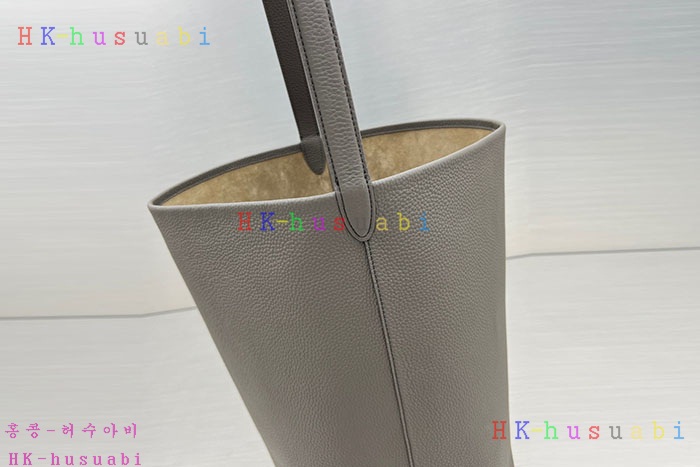 ★미러급★더로우 라지 N/S 파크 토트 레더 W1273L129BLPL-2