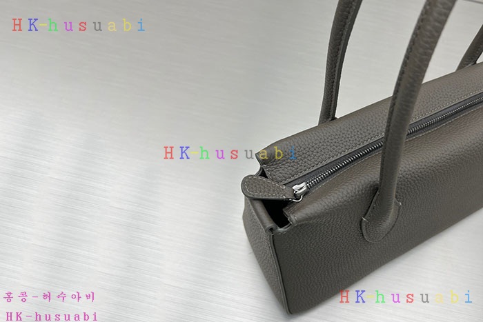 ★미러급★더로우 EW 톱핸들 가죽 백 W1285L133ESPLD