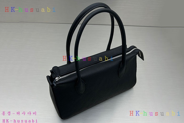★미러급★더로우 EW 톱핸들 가죽 백 W1285L133ESPLD-3