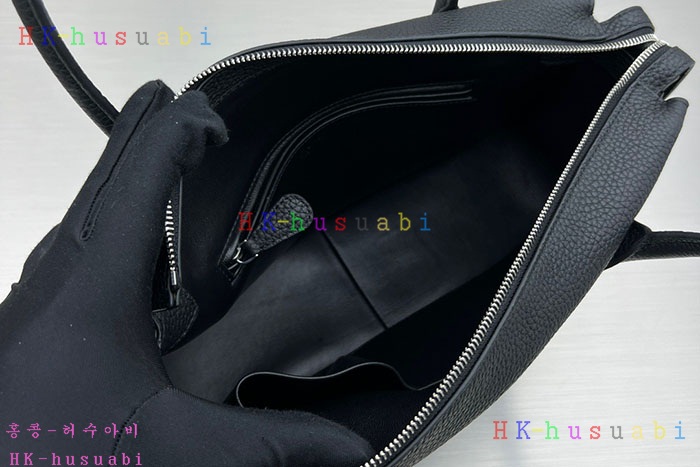 ★미러급★더로우 EW 톱핸들 가죽 백 W1285L133ESPLD-3