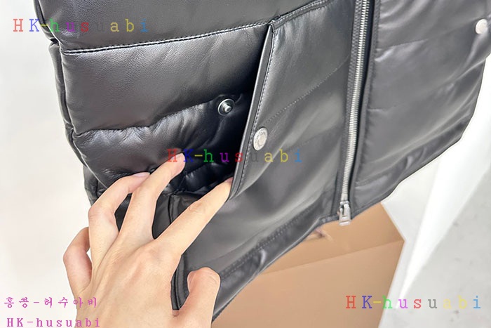NEW 톰포드 가죽 패딩조끼 TF 522400