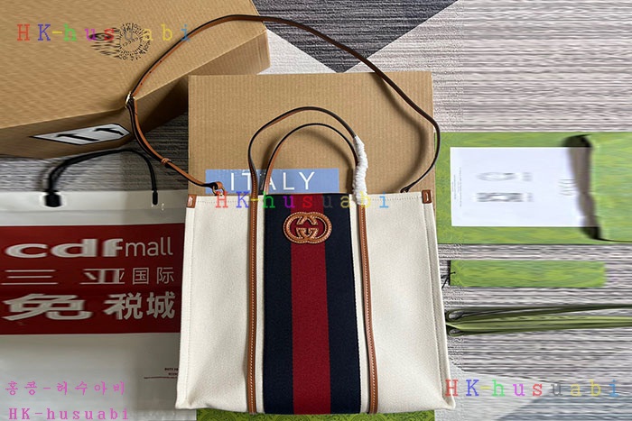 ★미러급★구찌 미디엄 인터로킹 G 토트백 727721