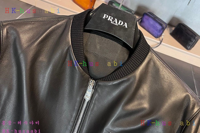 NEW 프라다 가죽자켓 신상 P 8570014