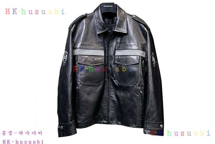 NEW 발렌시아가 가죽자켓 신상 B 857906