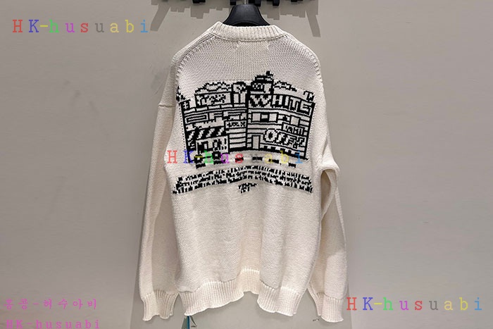 NEW 오프화이트 니트 신상 OF 5582011