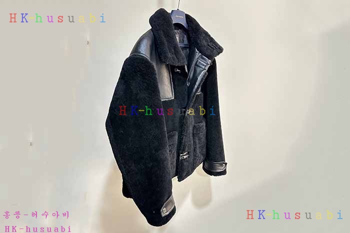 NEW 에르메스  무스탕 자켓 신상 H 988806