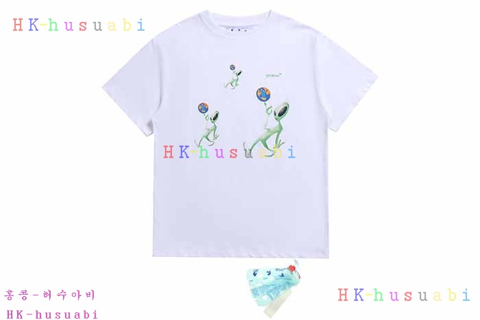 NEW 오프화이트 반팔티 신상 OF 774255