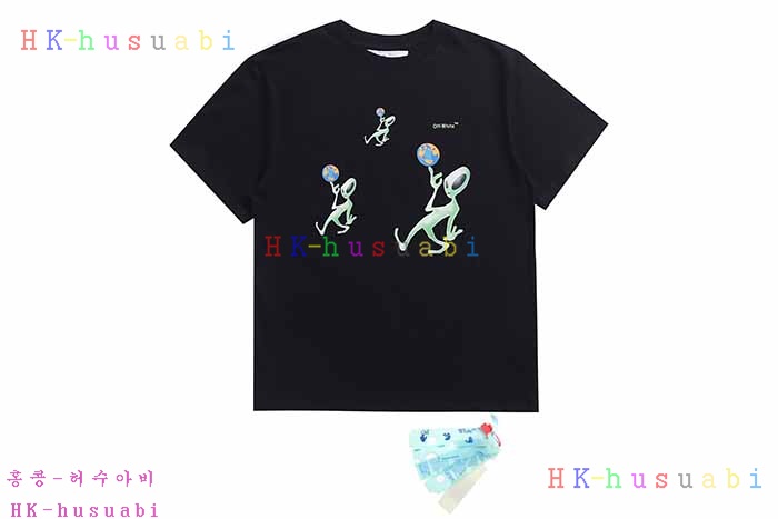 NEW 오프화이트 반팔티 신상 OF 774255