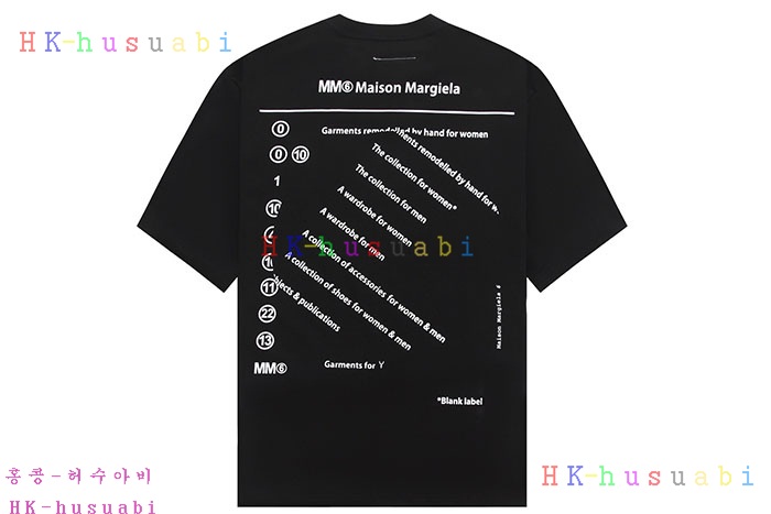 NEW 메종 마르지엘라 반팔티 신상 M 699559