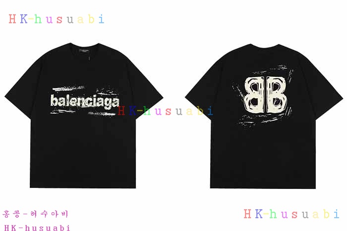 NEW 발렌시아가 반팔티 신상 B 9578816