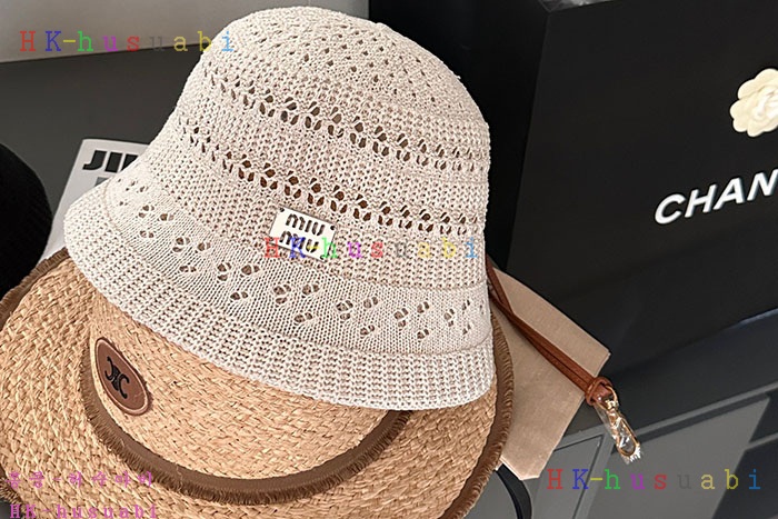 NEW 미우미우 모자 신상 M 4250112