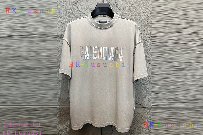 NEW 발렌시아가 반팔티 신상 B 996808
