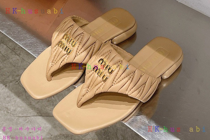 NEW 미우미우 샌들 신상 M 968012