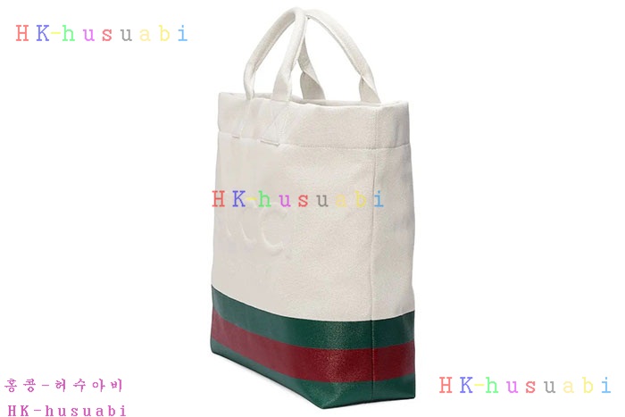 ★미러급★구찌 엠보스 디테일 캔버스 토트백 782741