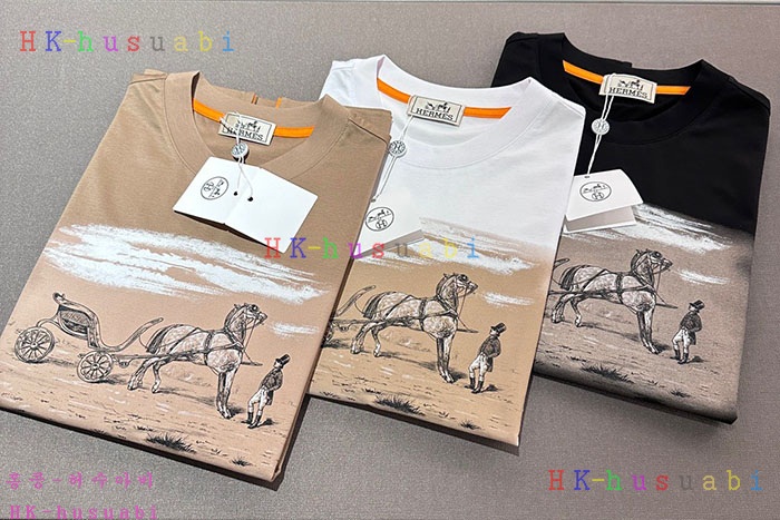 NEW 에르메스 반팔 신상 H 2887013