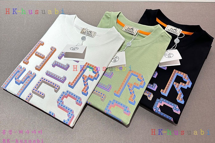 NEW 에르메스 반팔 신상 H 2887014