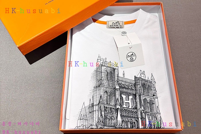 NEW 에르메스 반팔 신상 H 2887018