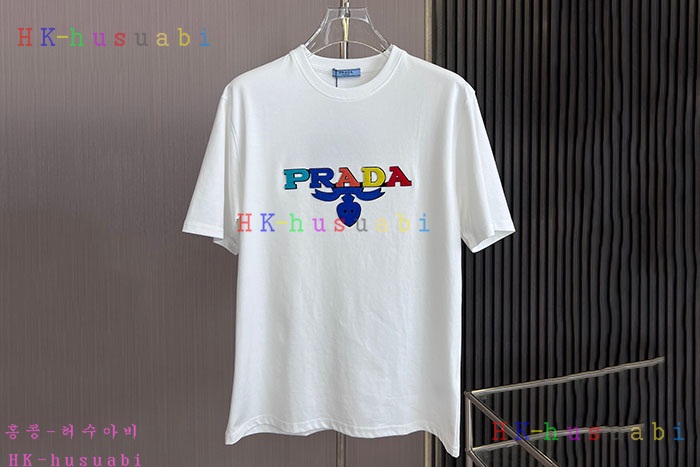 NEW 프라다 반팔티 신상 P 443302