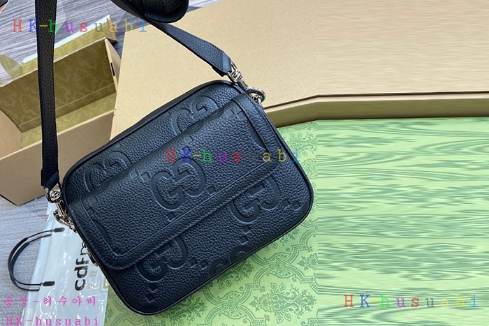 ★미러급★구찌 점보 GG 로고 풀그레인 메신저 백 794088-3