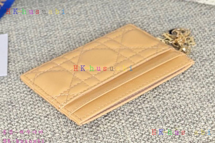 ★미러급★디올 Lady Dior Freesia 카드 지갑 S0974-4