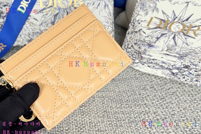 ★미러급★디올 Lady Dior Freesia 카드 지갑 S0974-4