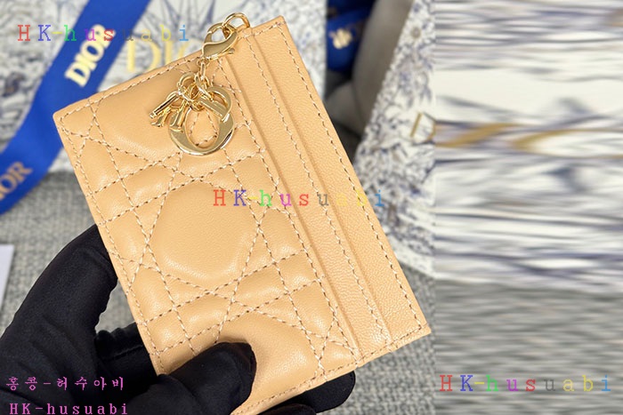 ★미러급★디올 Lady Dior Freesia 카드 지갑 S0974-4