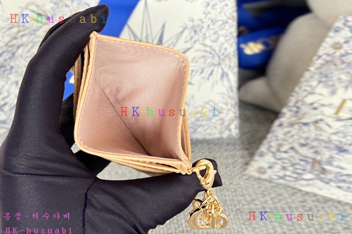 ★미러급★디올 Lady Dior Freesia 카드 지갑 S0974-4
