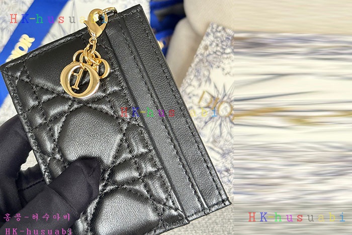 ★미러급★디올 Lady Dior Freesia 카드 지갑 S0974-6