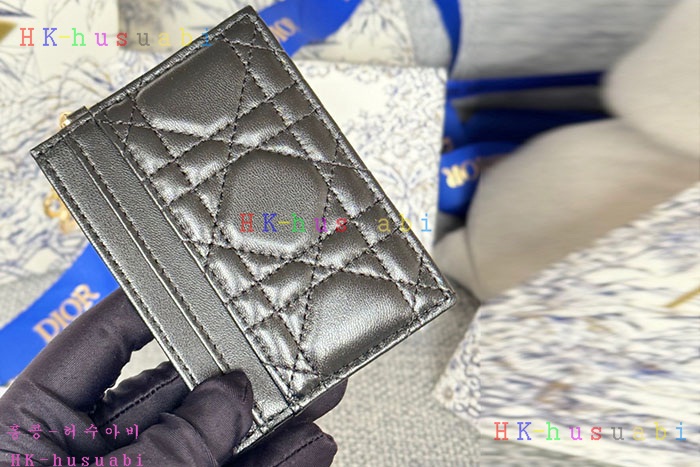 ★미러급★디올 Lady Dior Freesia 카드 지갑 S0974-6