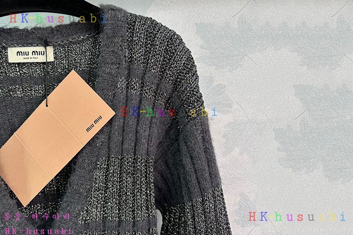 NEW 미우미우 가디건 신상   M 3114014