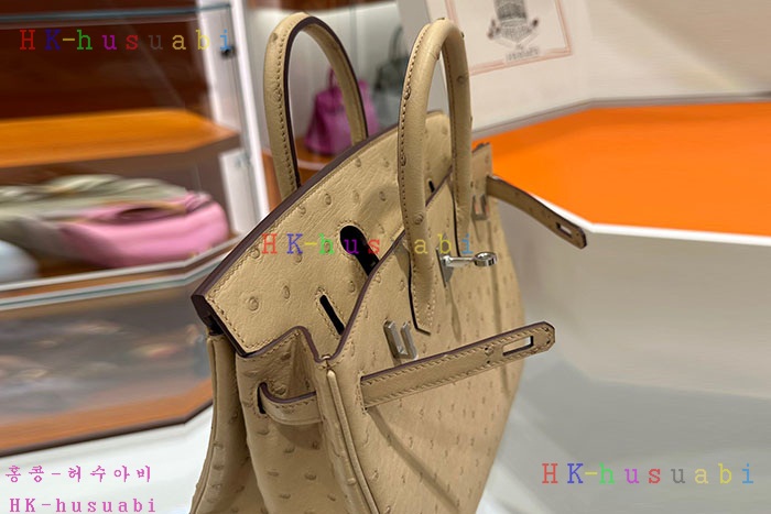 ★미러급★에르메스 버킨백 25 H 680041 타조가죽 (가격문의주세요)